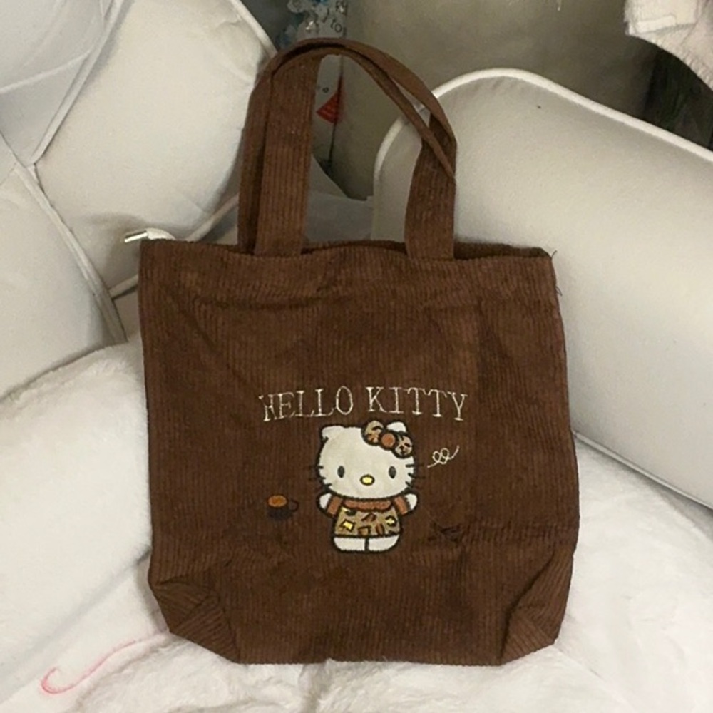 hello Kitty cafe Corduroy Bag